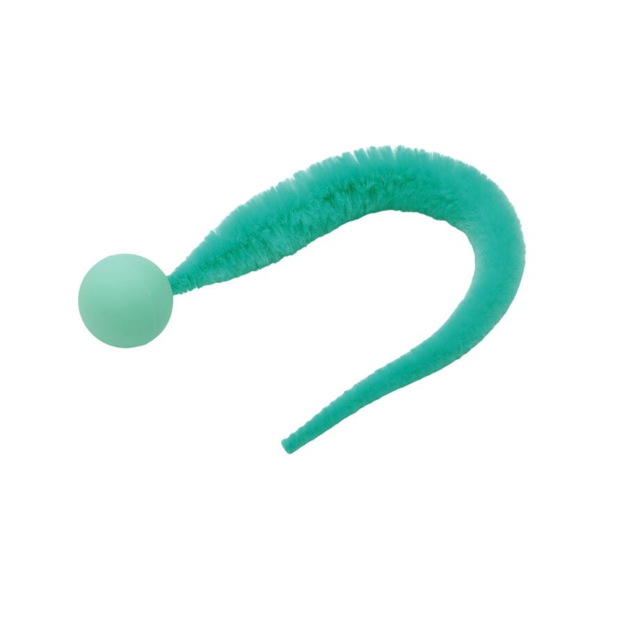 Tootoy! Pelota Interactiva con Cola Verde para gatos, , large indicador imagen numero 2
